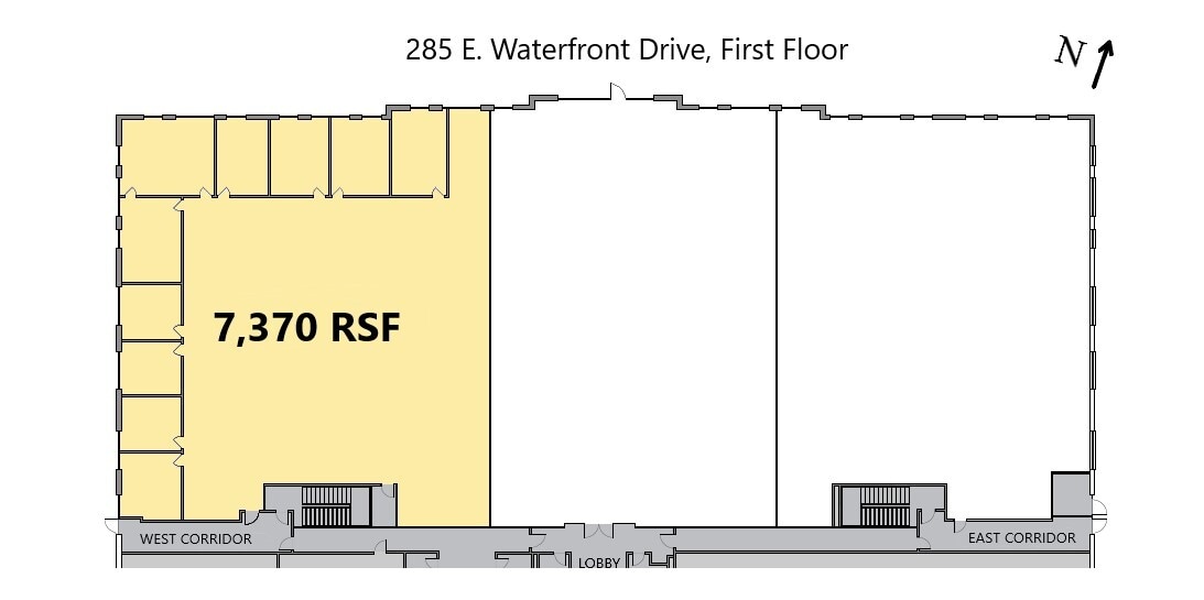 285 E Waterfront Dr, Homestead, PA à louer Plan d’étage– Image 1 sur 1