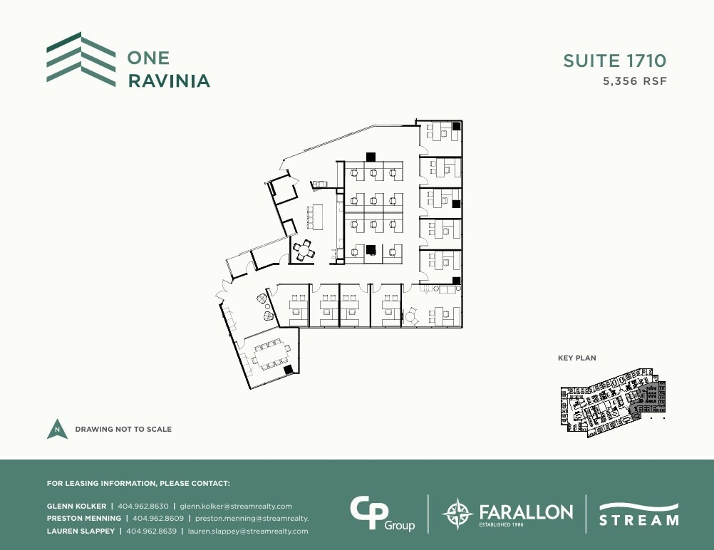 1 Ravinia Dr, Atlanta, GA à louer Plan d’étage– Image 1 sur 1