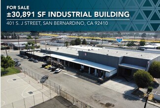 Plus de détails pour 401 S J St, San Bernardino, CA - Industriel/Logistique à vendre