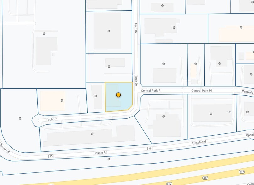130 Tech Dr, Sanford, FL à louer - Plan cadastral – Image 3 sur 3