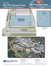 110 Marcellin Dr, City of Industry, CA à louer Plan de site– Image 1 sur 1