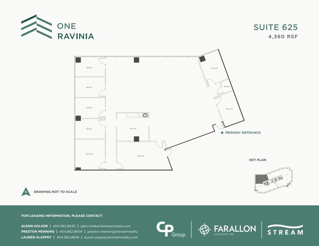 1 Ravinia Dr, Atlanta, GA à louer Plan d’étage– Image 1 sur 1