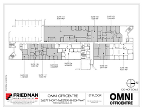 26899 Northwestern Hwy, Southfield, MI à louer Plan d’étage– Image 1 sur 1