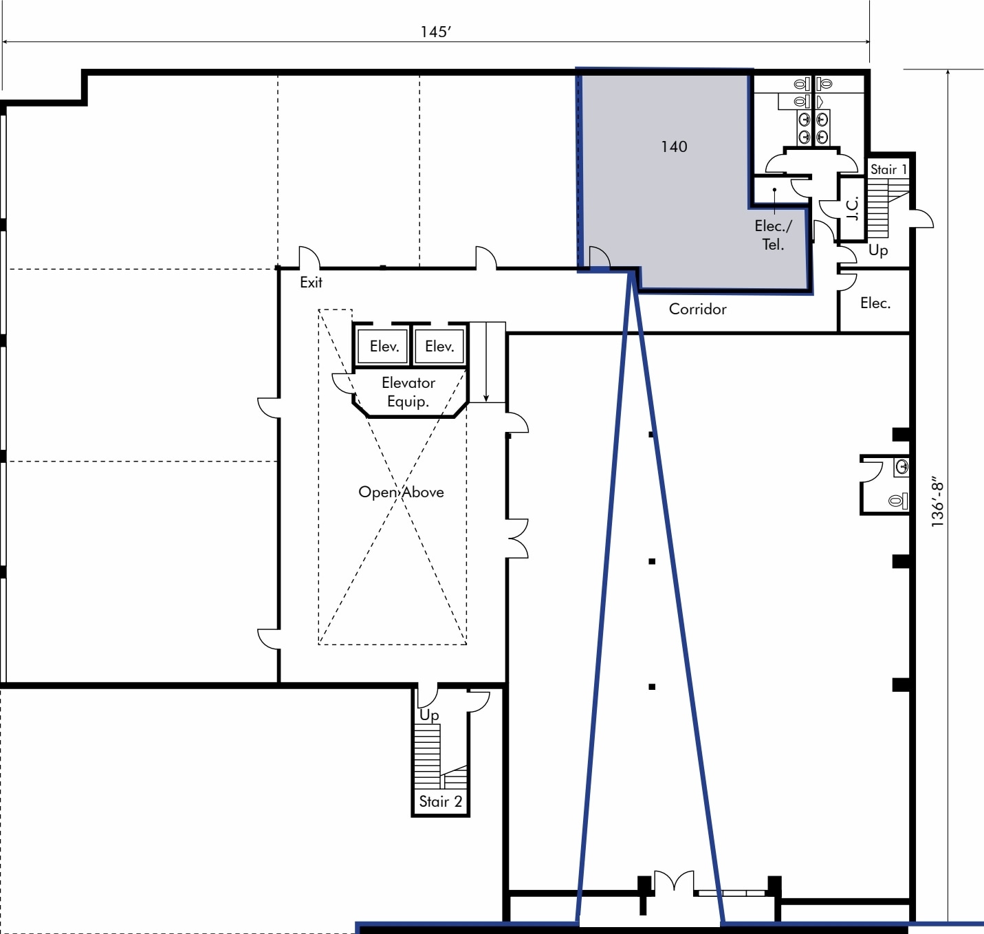 7200-7202 Greenleaf Ave, Whittier, CA à louer Plan d’étage– Image 1 sur 2