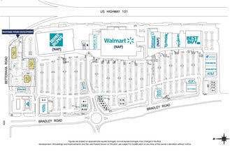2104-2364 S Bradley Rd, Santa Maria, CA à louer Plan d’étage– Image 1 sur 1