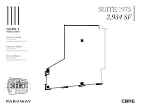 1111 Brickell Ave, Miami, FL à louer Plan de site– Image 1 sur 1