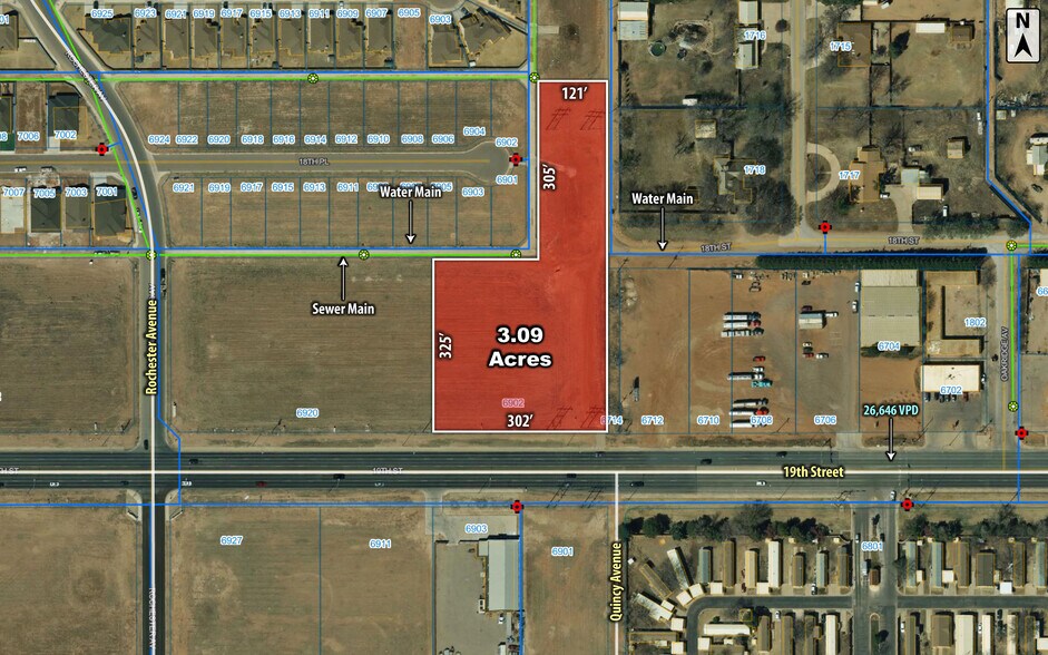 6902 19th Street, Lubbock, TX à vendre - Photo de l’immeuble – Image 2 sur 3