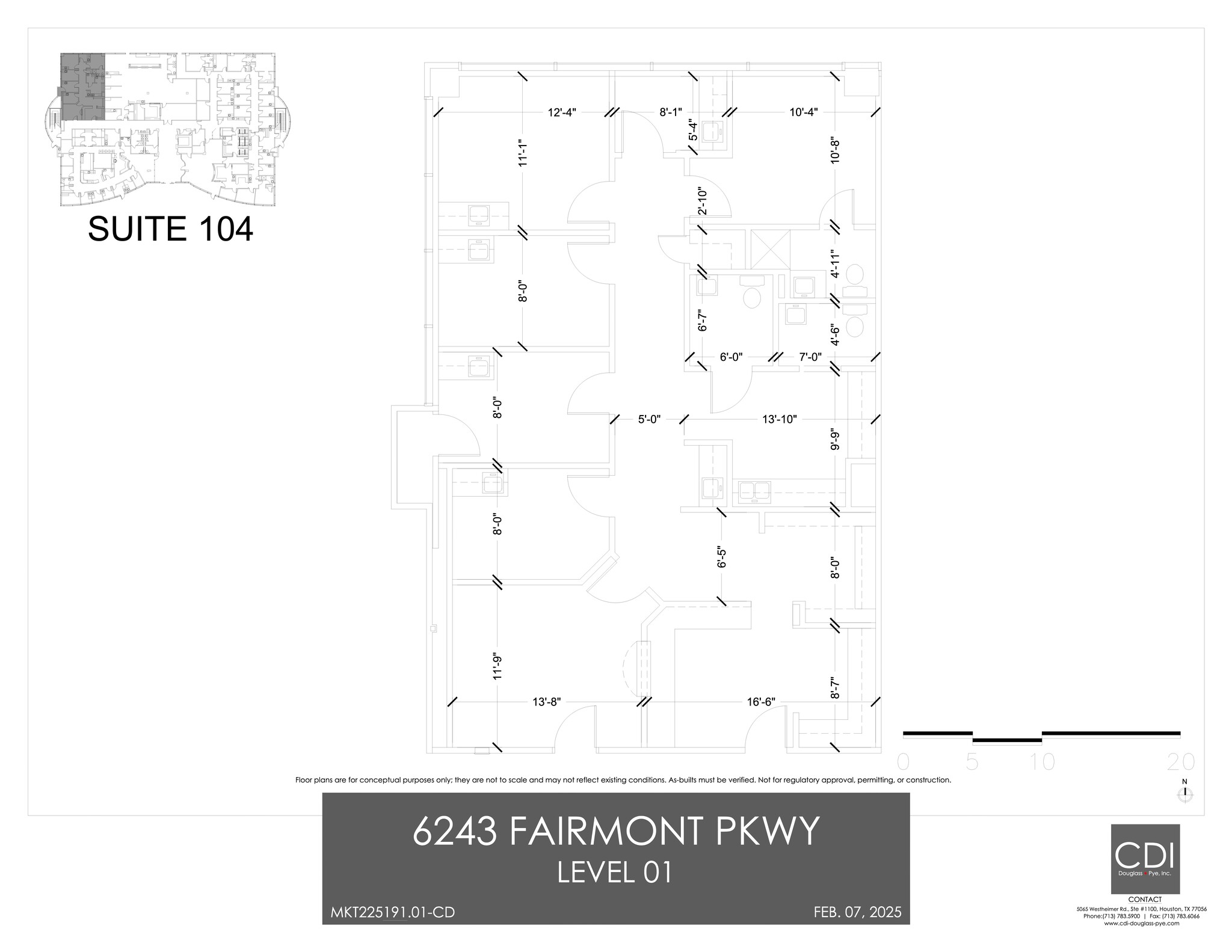 6243 Fairmont Pky, Pasadena, TX à louer Plan de site– Image 1 sur 1