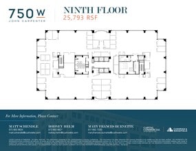 750 W John Carpenter Fwy, Irving, TX à louer Plan de site– Image 1 sur 1