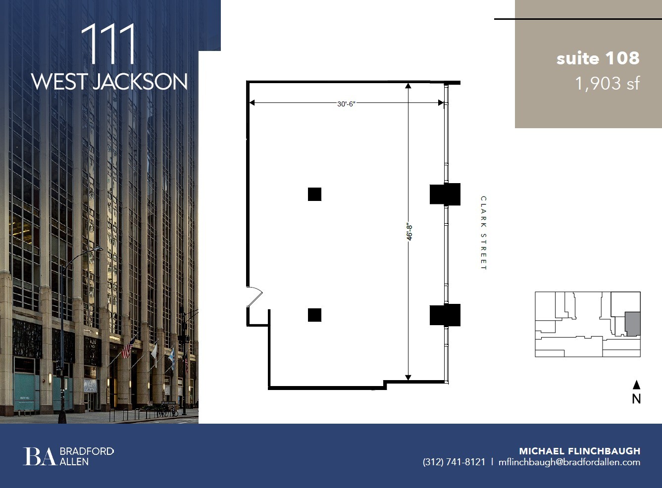 111 W Jackson Blvd, Chicago, IL à louer Photo intérieure– Image 1 sur 1