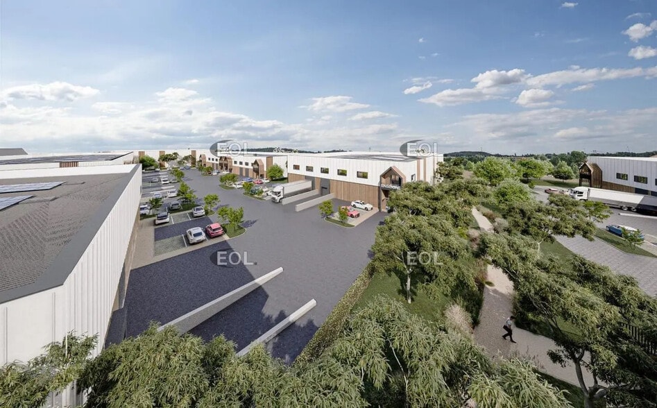 Local d'activités dans Ézanville à vendre - Aérien – Image 1 sur 9