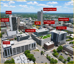 111 W Wayne St, Fort Wayne, IN - Vue aérienne  vue de carte
