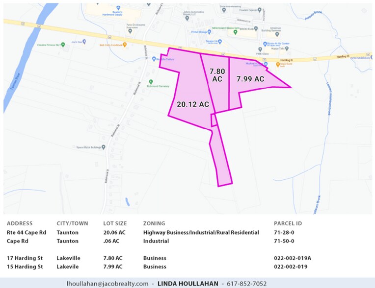 Route 44 & Cape Road, Taunton, MA à vendre - Photo principale – Image 1 sur 4