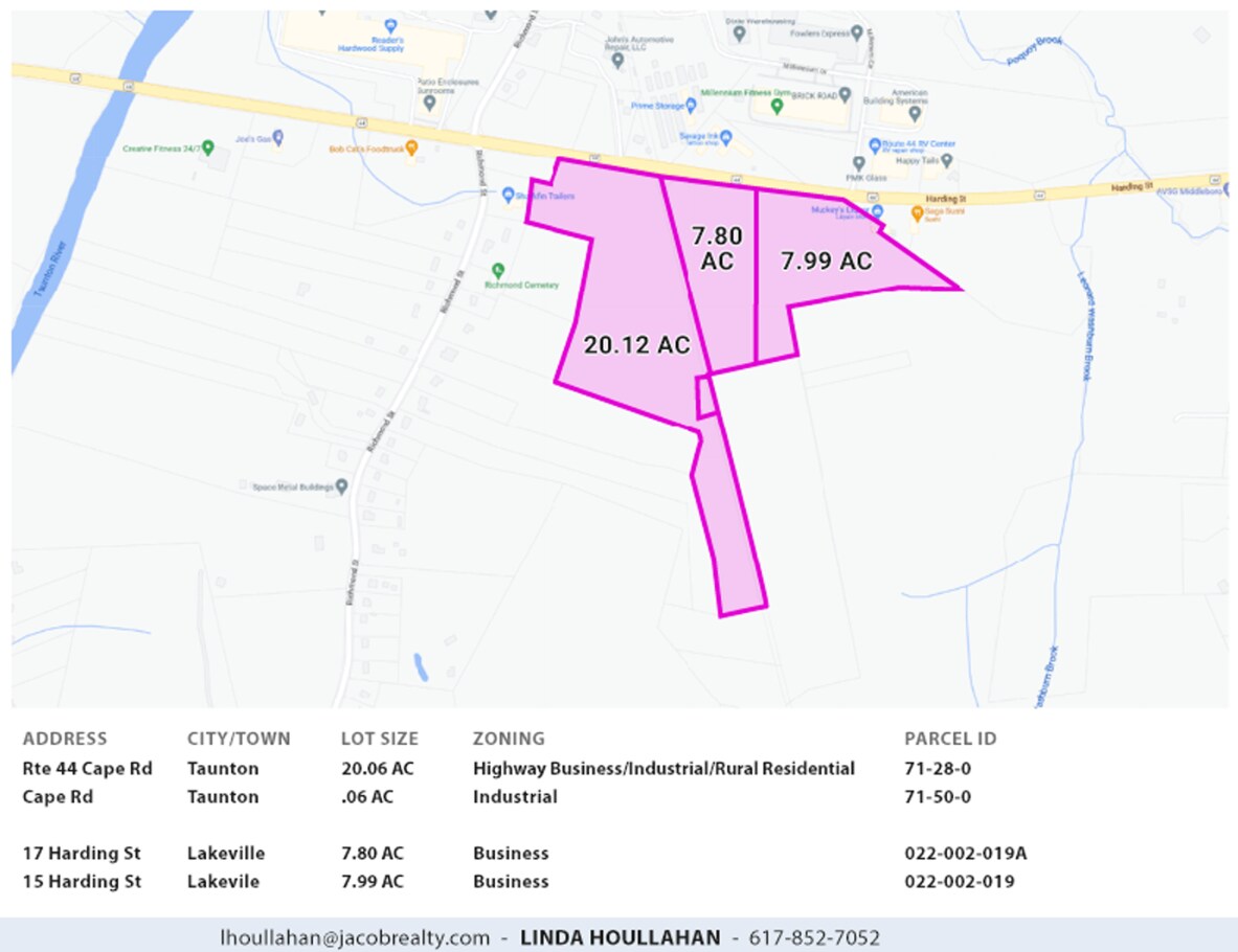 Route 44 & Cape Road, Taunton, MA à vendre Photo principale– Image 1 sur 5