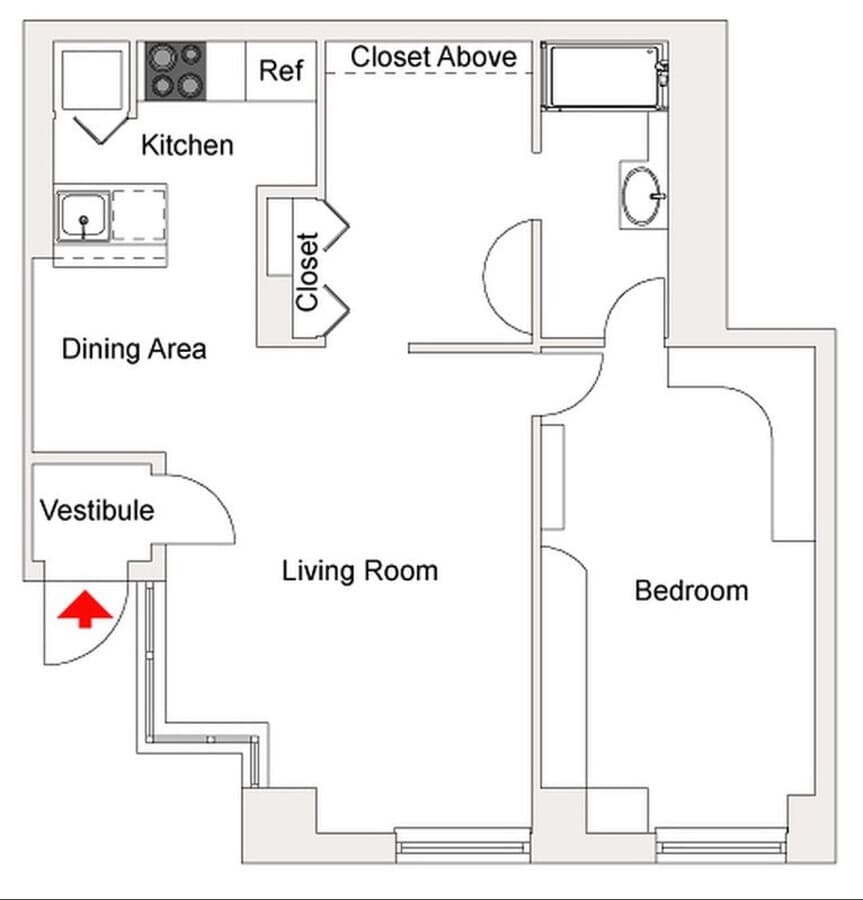 353 W 49th St, New York, NY 10019 - Lot TH1G -  - Photo intérieure - Image 1 of 6