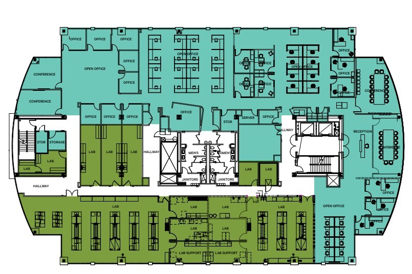 4000 Shoreline Ct, South San Francisco, CA à louer Plan d’étage– Image 1 sur 1