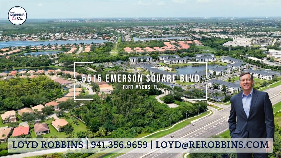 5515 Emerson Square blvd, Fort Myers, FL à vendre - Vidéo sur l’annonce professionnelle – Image 2 sur 11