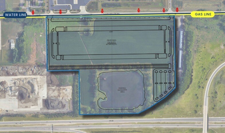 5001 Sandy Hollow Rd, Rockford, IL à vendre - Aérien – Image 2 sur 2