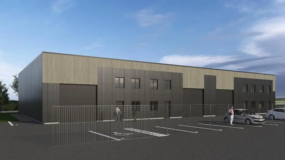 Local d’activités dans Bétheny à louer - Photo de l’immeuble – Image 1 sur 2