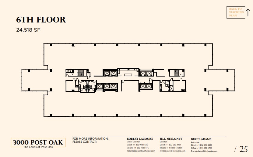 3000 Post Oak Blvd, Houston, TX à louer Plan d’étage– Image 1 sur 1
