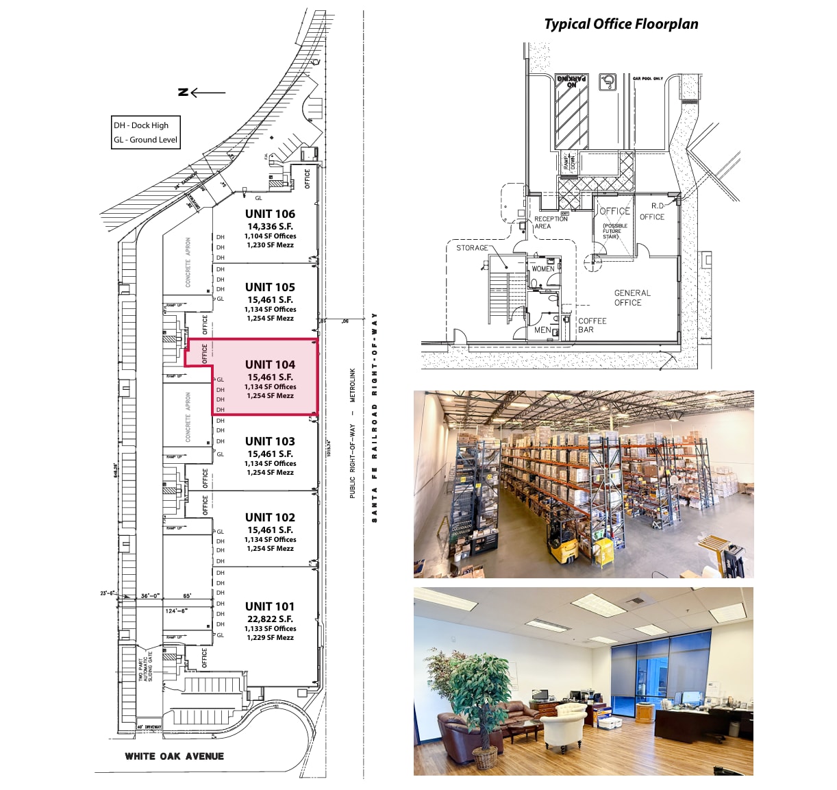 8885 White Oak Ave, Rancho Cucamonga, CA à louer Plan d’étage– Image 1 sur 1