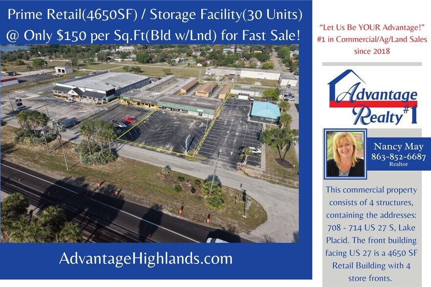 708 US 27 S, Lake Placid, FL à vendre - Photo de l’immeuble – Image 2 sur 15