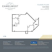 2001 W Camelback Rd, Phoenix, AZ à louer Plan d’étage– Image 1 sur 1