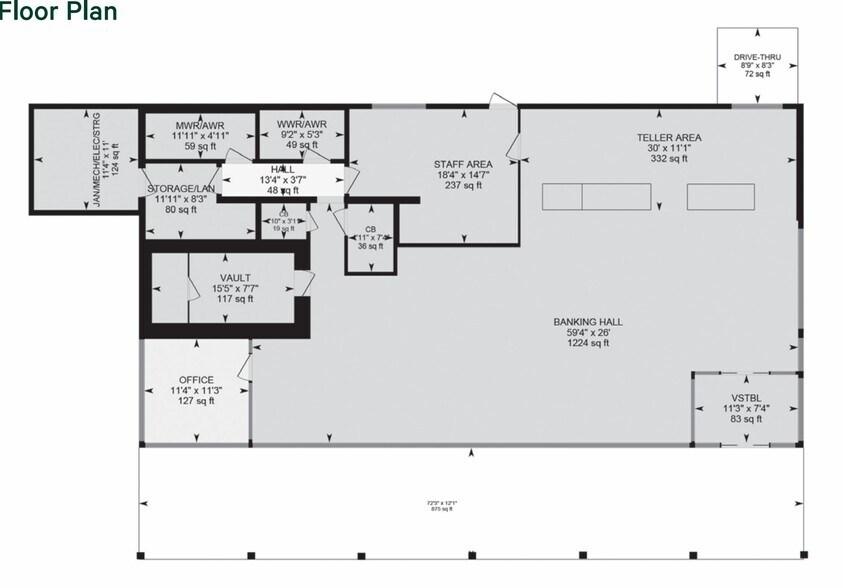 123 E Main St, Plainville, CT à vendre - Plan d’étage – Image 2 sur 2