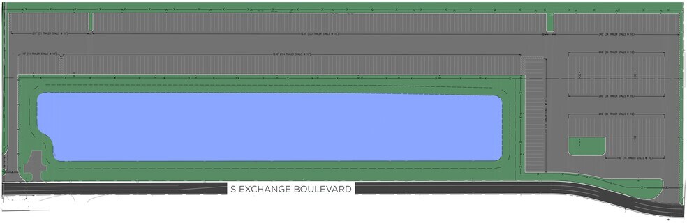 24320 S Exchange Blvd, Channahon, IL à louer - Plan de site – Image 2 sur 2
