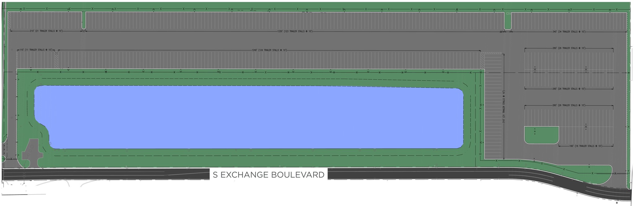 24320 S Exchange Blvd, Channahon, IL à louer Plan de site– Image 1 sur 2