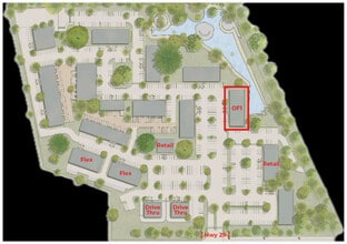 3701 W State Highway 29, Georgetown, TX à louer Plan de site– Image 2 sur 5