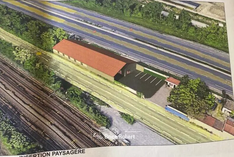 Local d'activités dans Ternay à vendre - Plan de site – Image 1 sur 2