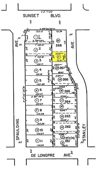 1445 N Stanley Ave, Los Angeles, CA à louer - Aérien – Image 2 sur 5