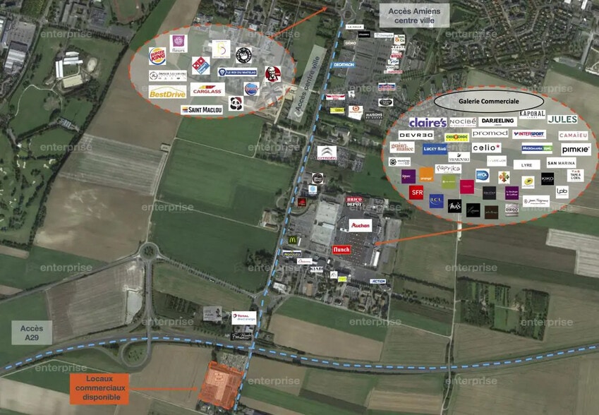 Local commercial dans Dury à louer - Photo de l’immeuble – Image 2 sur 7