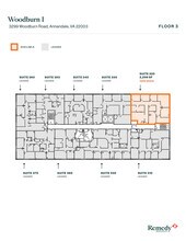 3299 Woodburn Rd, Annandale, VA à louer Plan d’étage– Image 1 sur 1