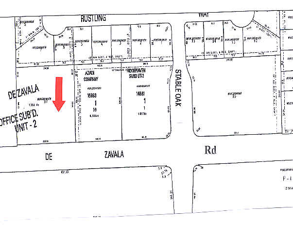 6391 De Zavala Rd, San Antonio, TX à louer - Plan cadastral – Image 2 sur 3