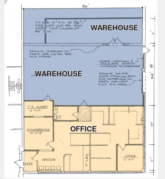 14 Tri-Park Way, Appleton, WI à louer - Plan d’étage – Image 2 sur 5