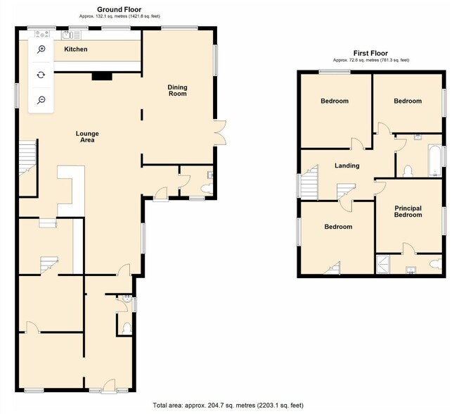 The Slad, Newnham à vendre - Plan d’étage – Image 3 sur 3