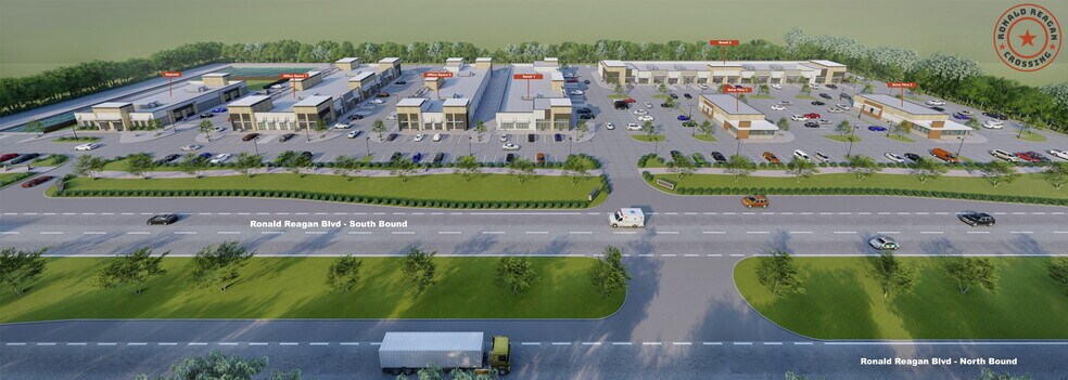 15141 Ronald W Reagan Blvd, Leander, TX à vendre - Aérien – Image 3 sur 7
