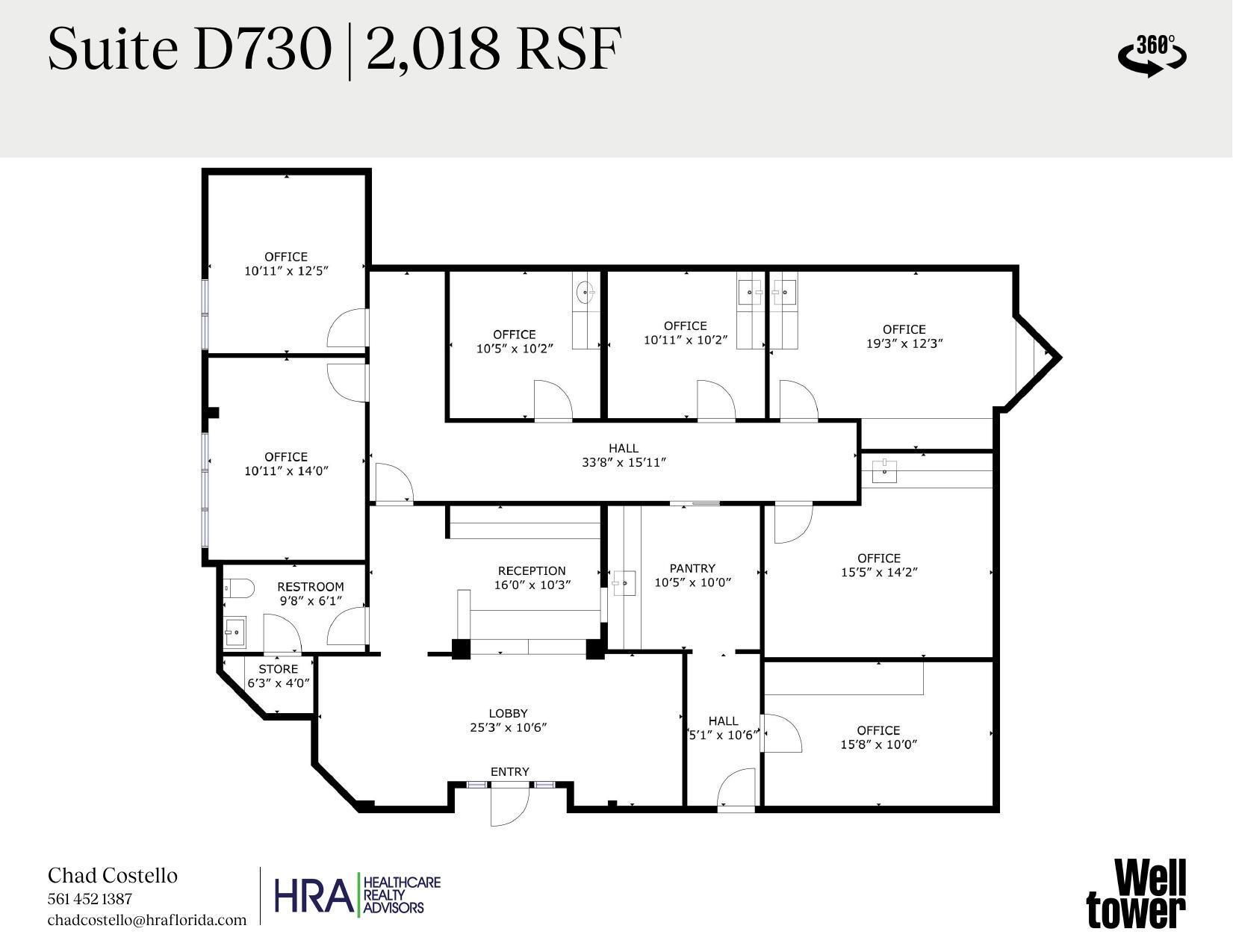 10301 Hagen Ranch Rd, Boynton Beach, FL à louer Plan d’étage– Image 1 sur 1