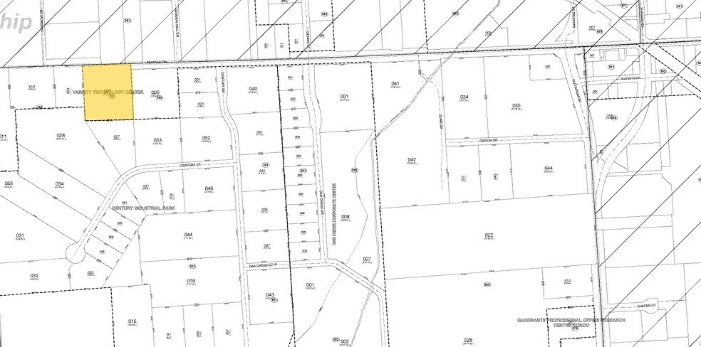 51111-51183 Pontiac Trl, Wixom, MI à louer - Plan cadastral – Image 2 sur 4