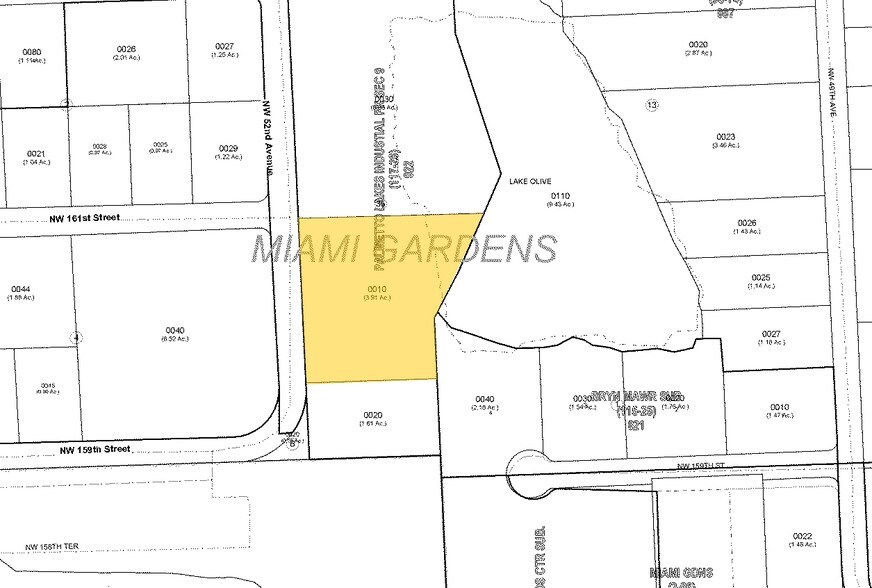 16005-16085 NW 52nd Ave, Opa Locka, FL à louer - Plan cadastral – Image 3 sur 4