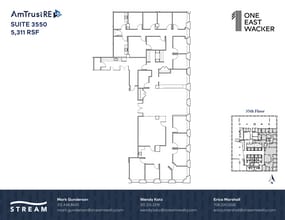 1 E Wacker Dr, Chicago, IL à louer Plan d’étage– Image 1 sur 1