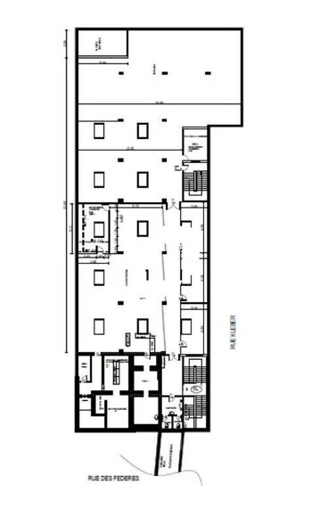 Local d’activités dans Montreuil à louer - Plan d’étage – Image 2 sur 11
