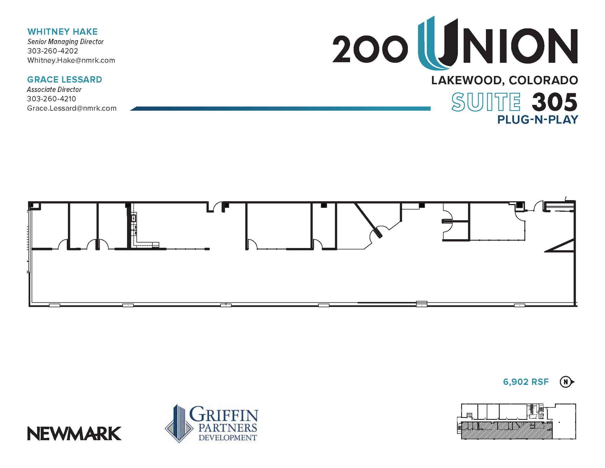 200 Union Blvd, Lakewood, CO à louer Plan d’étage– Image 1 sur 5