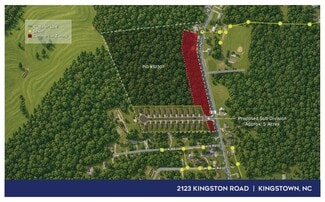 Plus de détails pour 2123 Kingston Rd, Kingstown, NC - Terrain à vendre