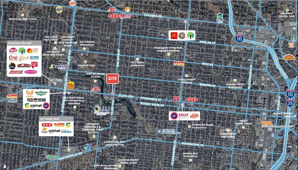 4001 W Commerce St, San Antonio, TX à vendre - Aérien – Image 2 sur 4