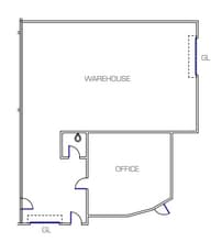 8545 Arjons Dr, San Diego, CA à louer Plan d’étage– Image 1 sur 1