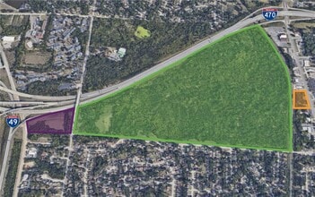 10605 Hillcrest Rd, Kansas City, MO - VUE AÉRIENNE  vue de carte