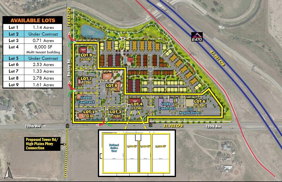 120th Avenue & Buckley Rd, Commerce City, CO à louer Photo de l’immeuble– Image 1 sur 2